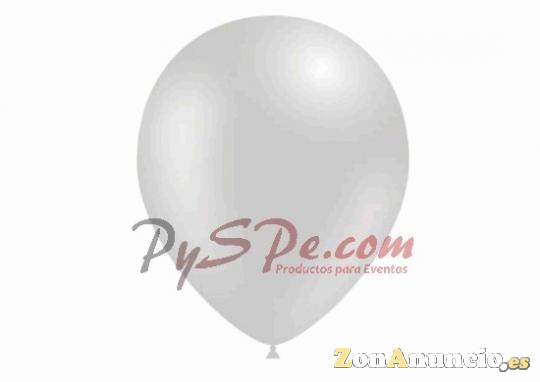 Globo Metalizado Plata 1 Bolsa